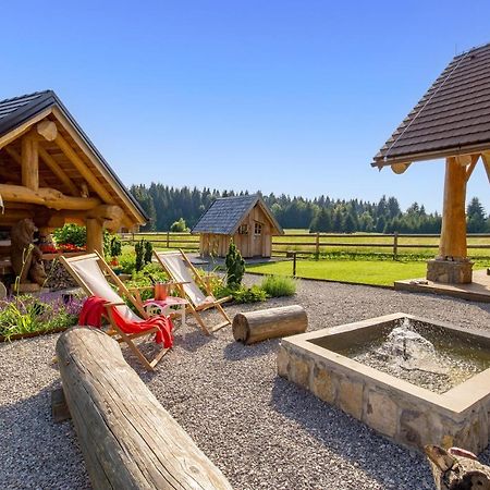 Kraljica Sume - Divjake Log Home Hlevci Exterior photo