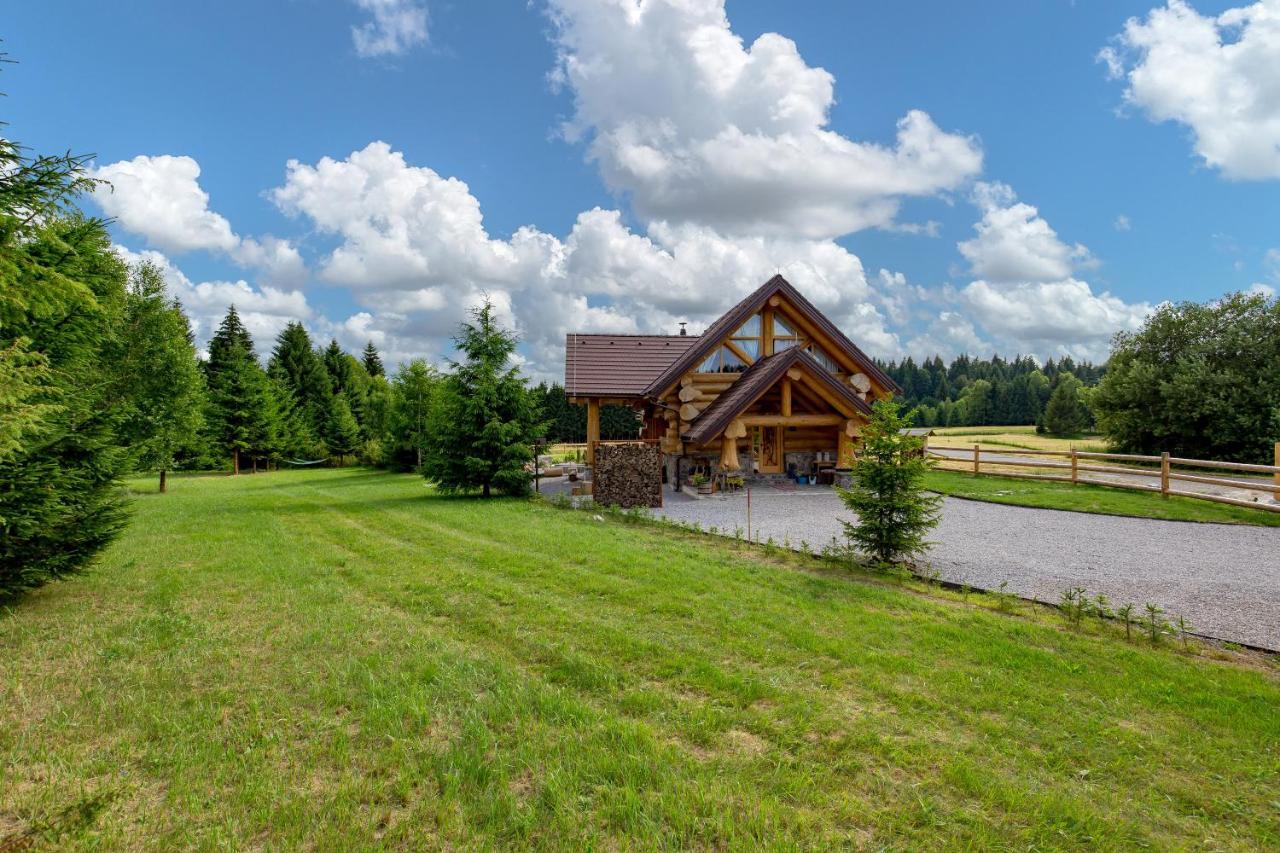 Kraljica Sume - Divjake Log Home Hlevci Exterior photo